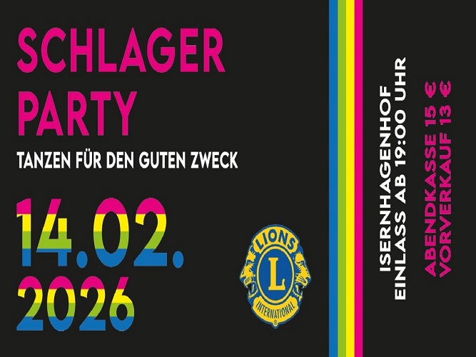 Schlagerparty Poster